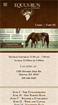 Mobile Screenshot of equusrunvineyards.com